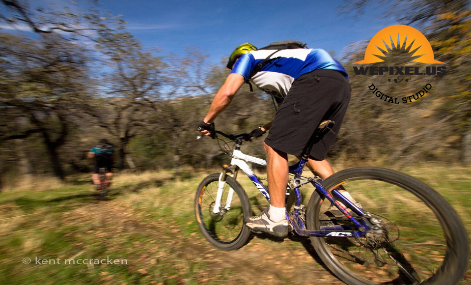 mtb action blur 2