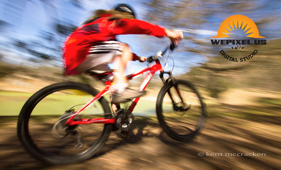 mtb action blur